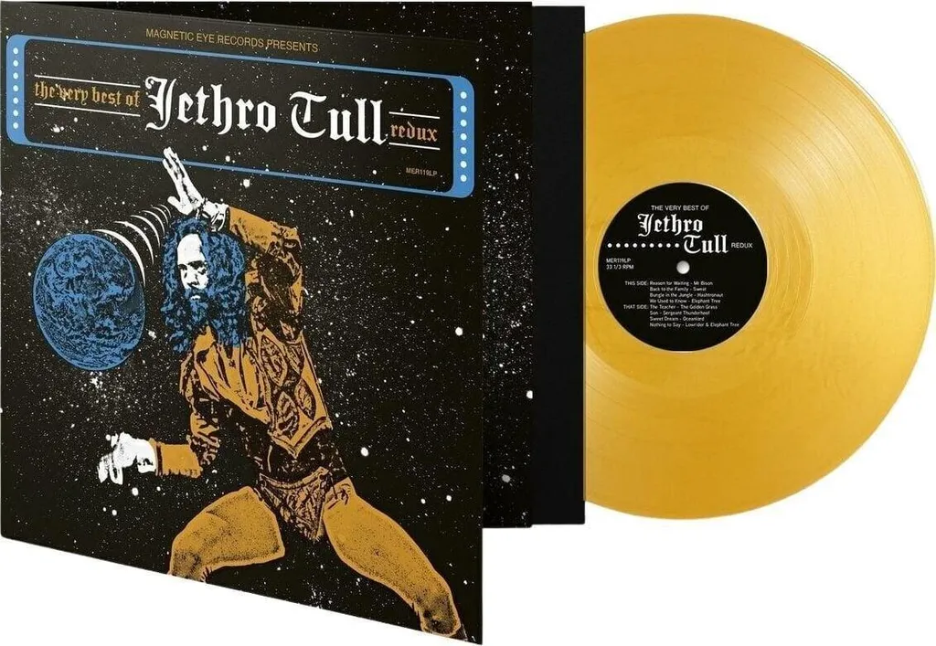 Compilation Jethro Tull Redux pour Platine Vinyle Disque Doré LP - 3