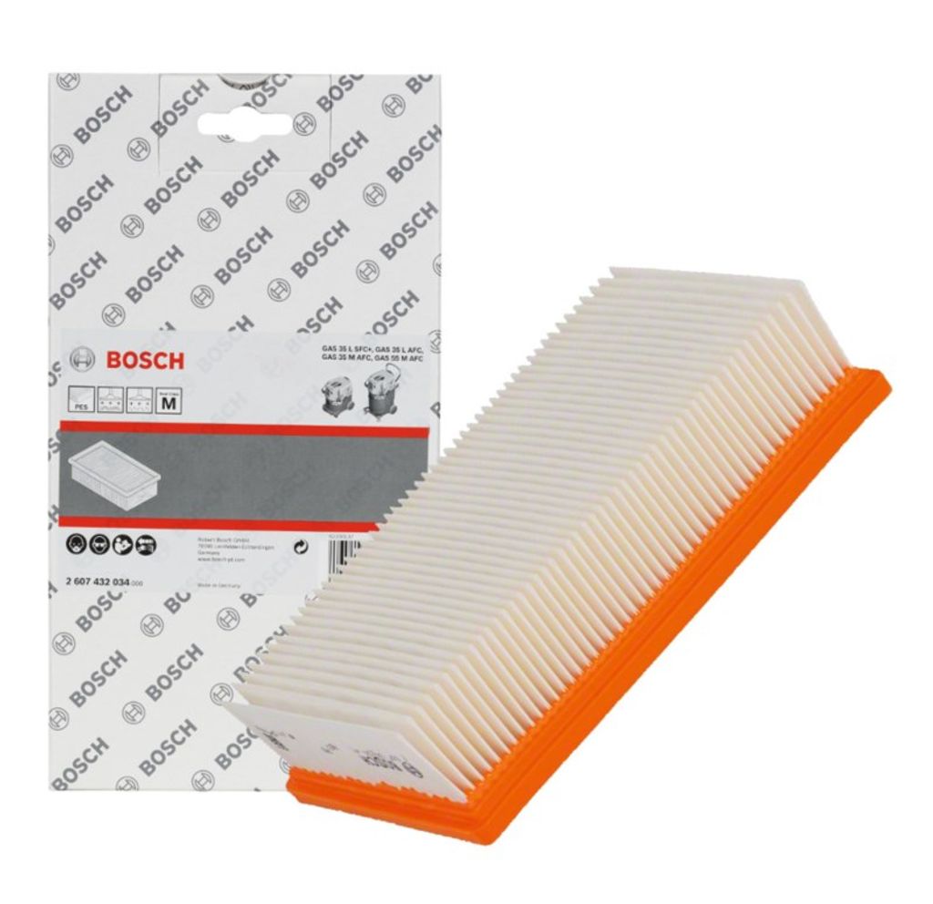 Bosch 2607432034 Bosch Flachfaltenfilter PES GAS 35 oder 55 Obrázok produktu 