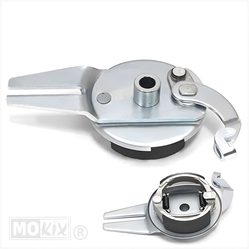 Bremsplatte hinten kompl. inkl. Bremsbacken für Peugeot 103/Sp