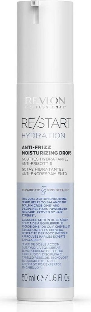 Revlon Professional Restart Hydration Anti-Frizz Moisturizing Drops Serum mit Hydratationswirkung 50 ml