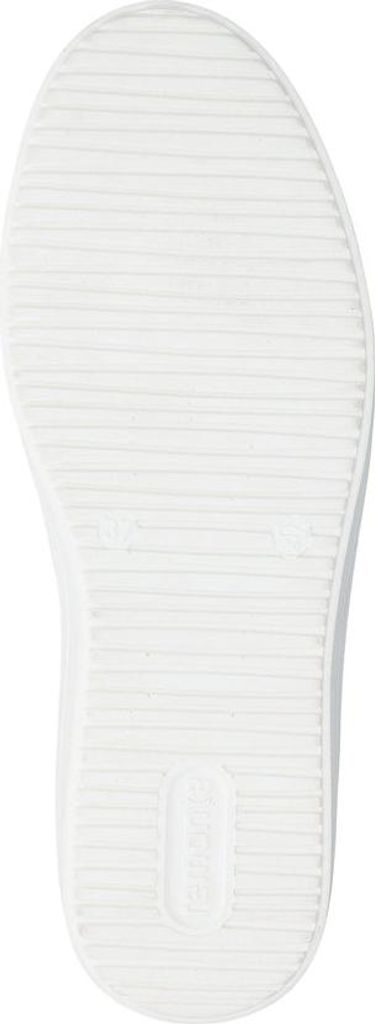 Remonte Damen Sneaker aus Leder mit bunten Schnürsenkeln D1C06, Größe:42 EU, Farbe:Weiß