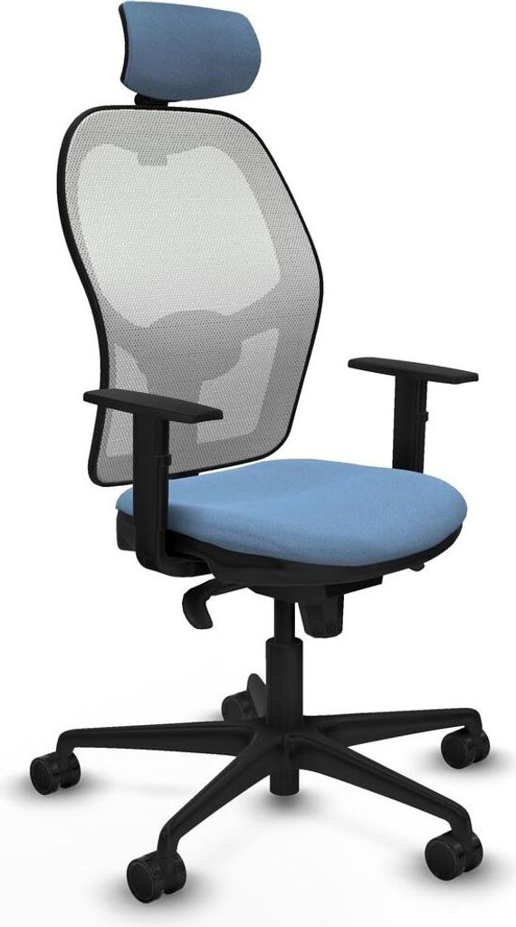 Bürostuhl mit Kopfstütze Piqueras y Crespo 1D036N2 Himmelsblau