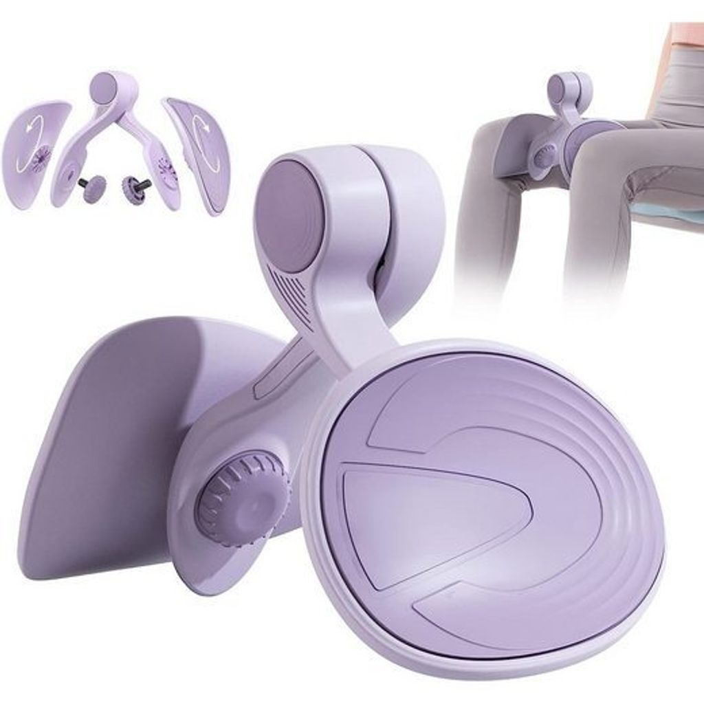 Fitnessrolle Oberschenkeltrainer Beckenbodentrainer Beintrainer, für Zuhause Damen