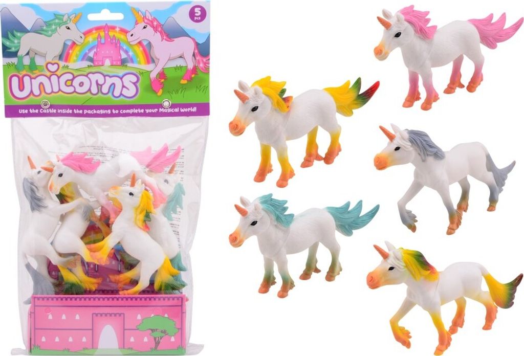 Figúrka Jednorožca 5 ks v sáčku Obrázok produktu 