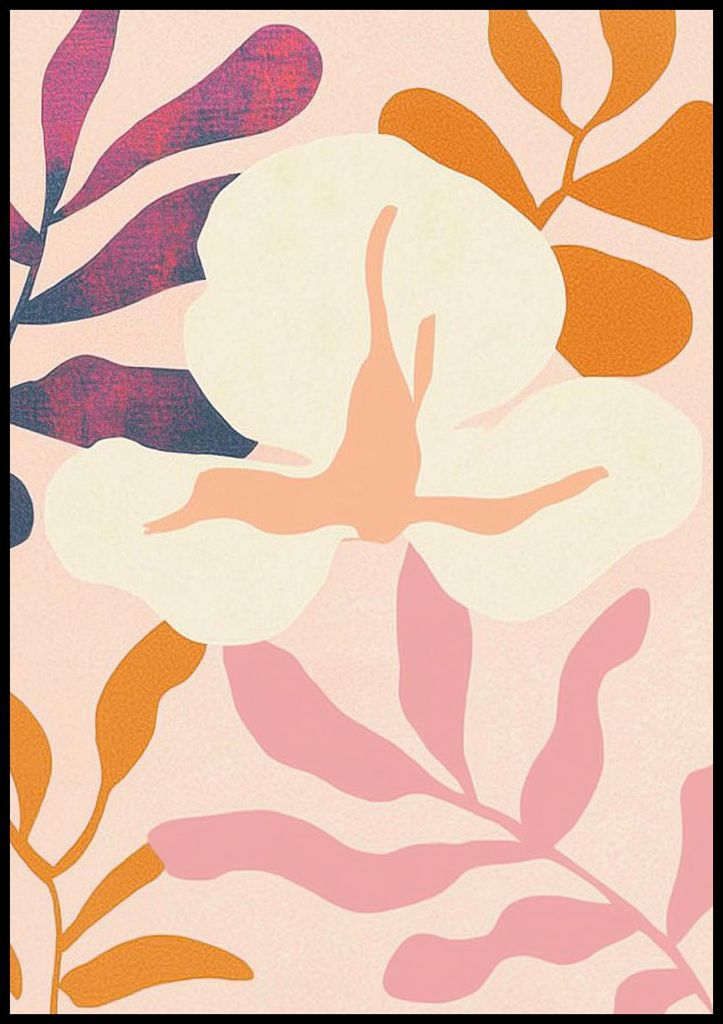 Plakat 70x100cm Fassade Minimalistisch, Innenräume Skandinavischer Stil, Boho