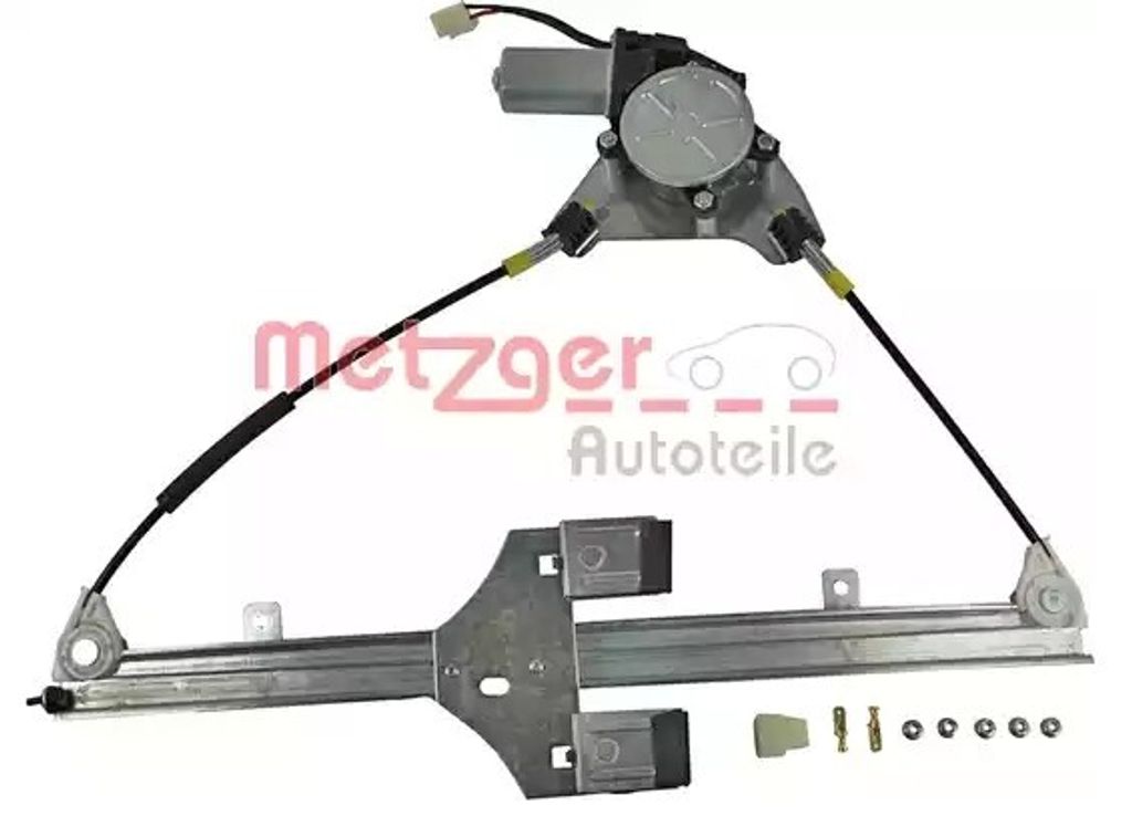 METZGER 2160295 Elektrischer Fensterheber Vorne Links für VW Fox Schrägheck (5Z1, 5Z3, 5Z4)