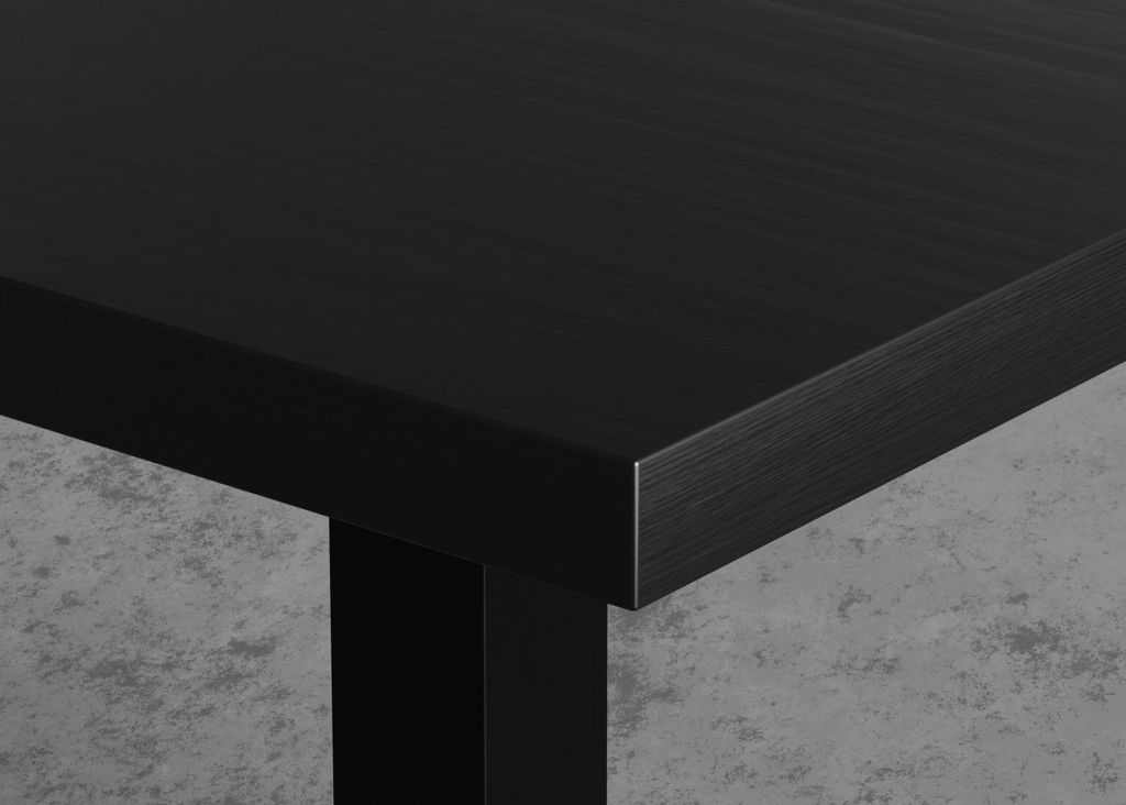 Gastro Tischplatte | Dunkle Holzoptik | 50x50 cm
