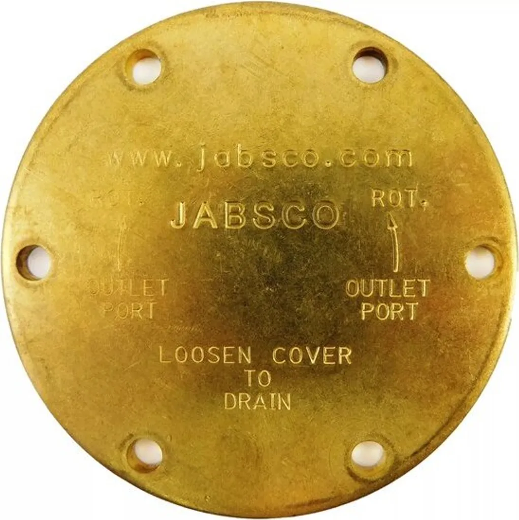 Évitez la surchauffe avec le couvercle de pompe Jabsco 11831-0000