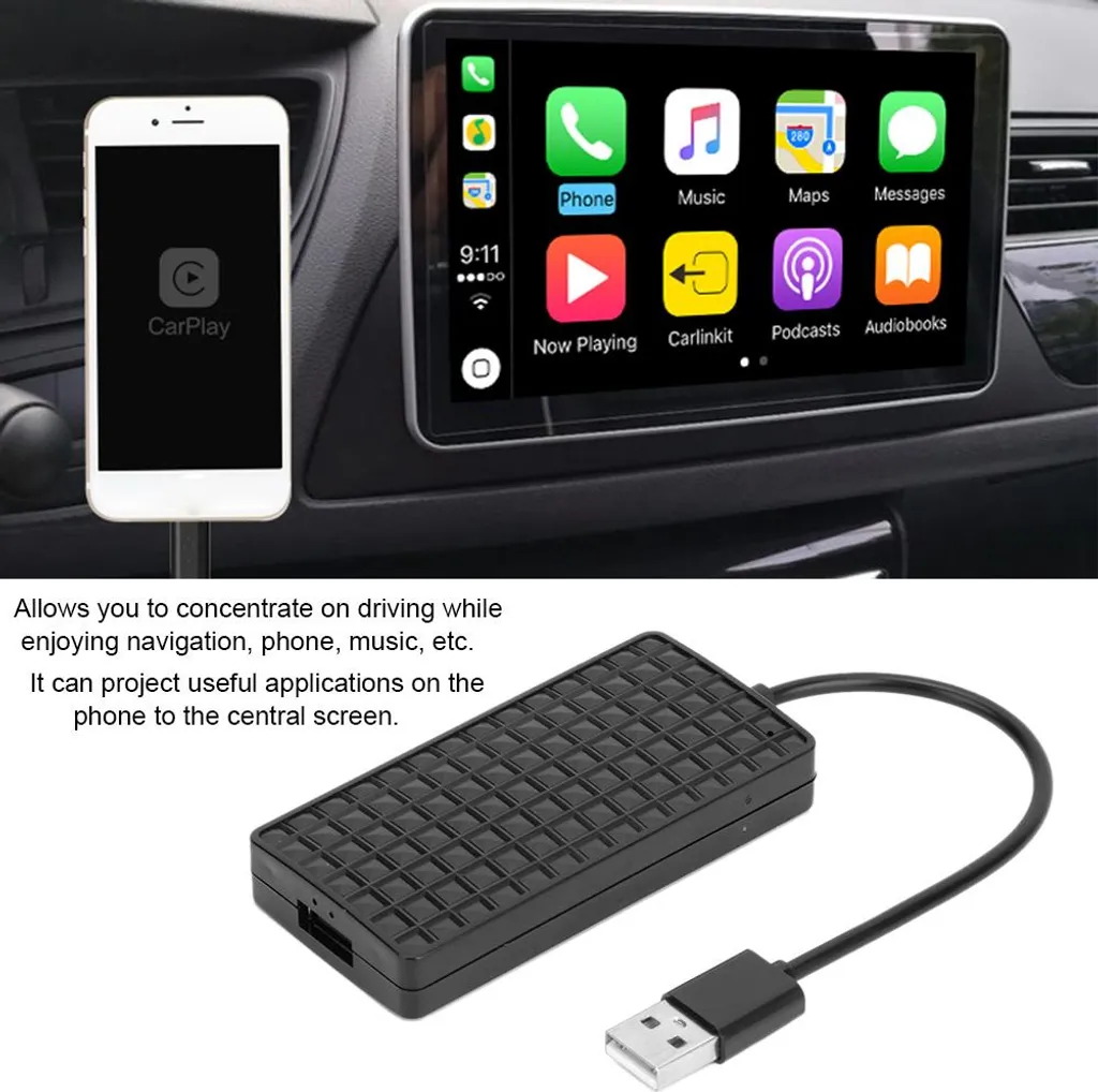 Adaptateur Carplay USB Navigation Fluide et Stable pour Smartphones Android - 6