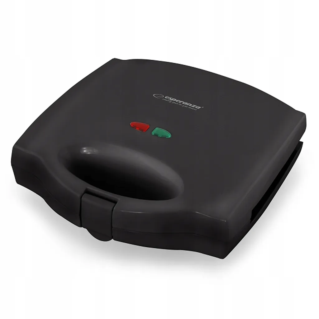 Piastra per Waffle e Sandwich Esperanza EKT006K 700W Black