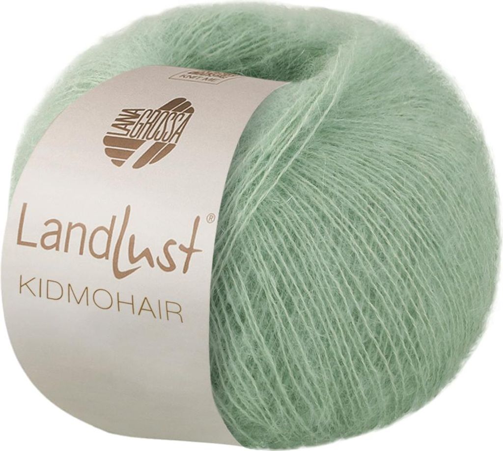 Lana Grossa - Landlust Kidmohair  0006 mintgrün Produktbild 