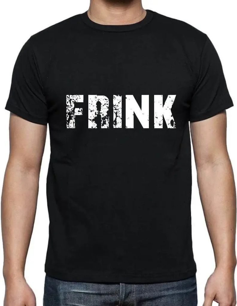 Herren Grafik T-Shirt Frink Öko-Verantwortlich Vintage Jahrgang Kurzarm Lustige Druck Geburtstag Geschenk Mann
