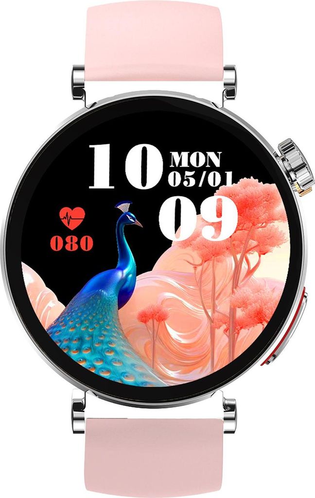 Knauermann Neo 2 Smartwatch EKG Messung Blutdruck Puls Telefon & Notruffunktion