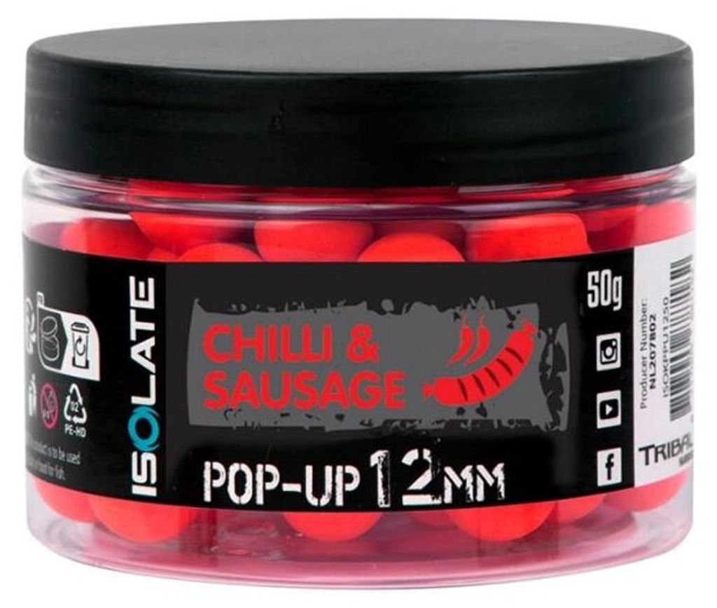 Shimano Isolate Pop-Up Chilli & Sausage 12 mm 50 g
