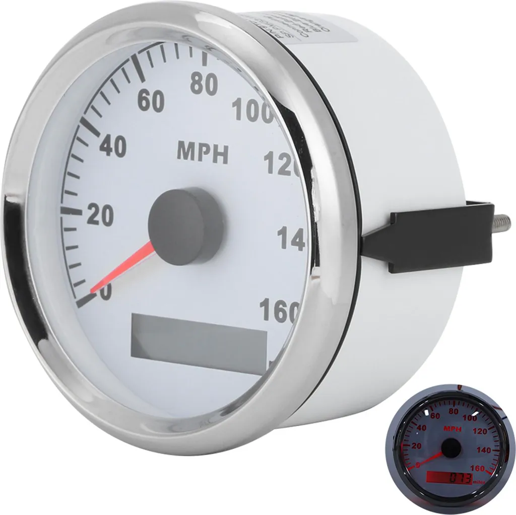 Tachymètre GPS 85mm anti-buée 160 MPH : fini les compteurs imprécis