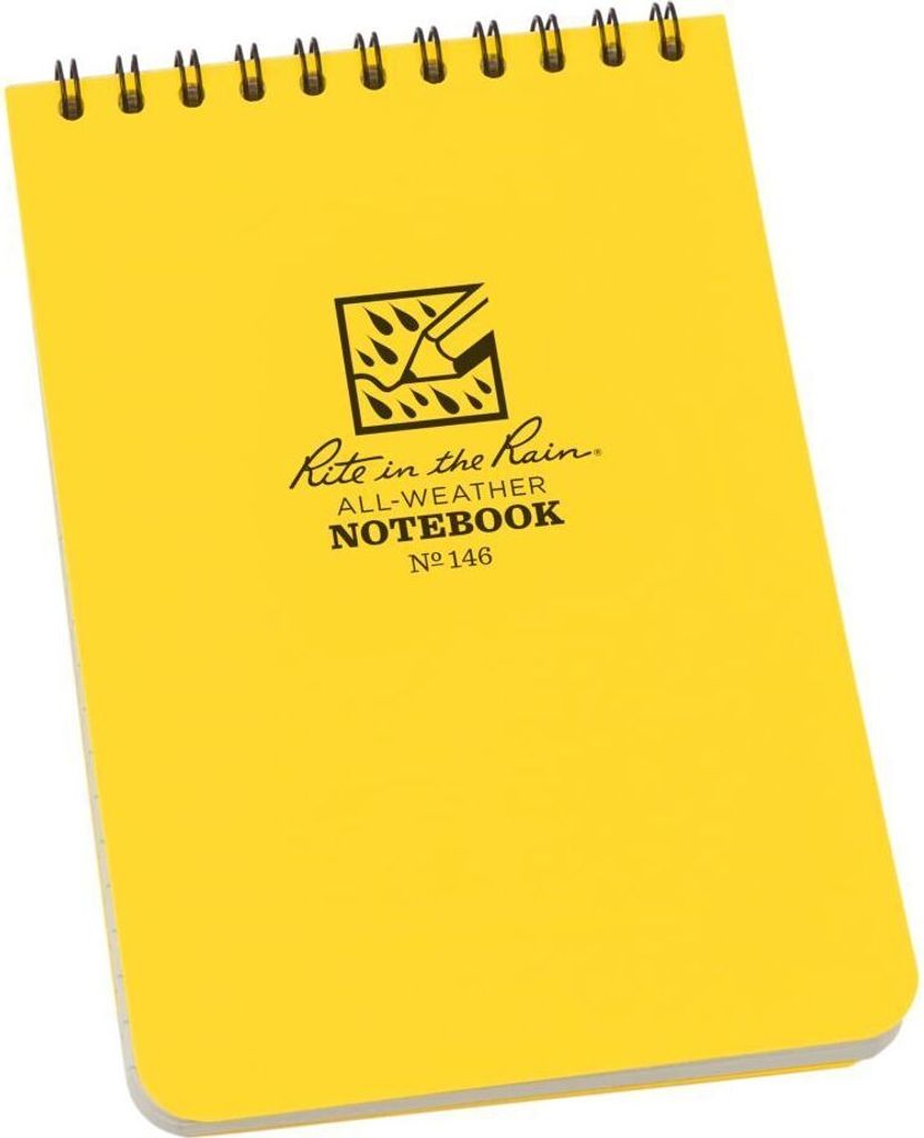 Rite in the Rain All-Wetter Notizblock gelb No. 146 Produktbild 