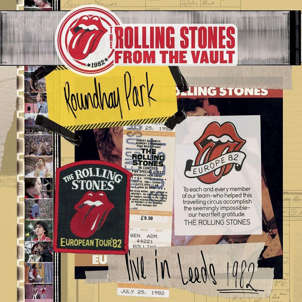 The Rolling Stones: From The Vault: Live In Leeds 1982. 3 LPs, 1 DVD.