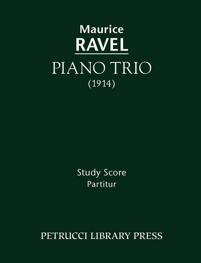 Klaviertrio - Studienpartitur
