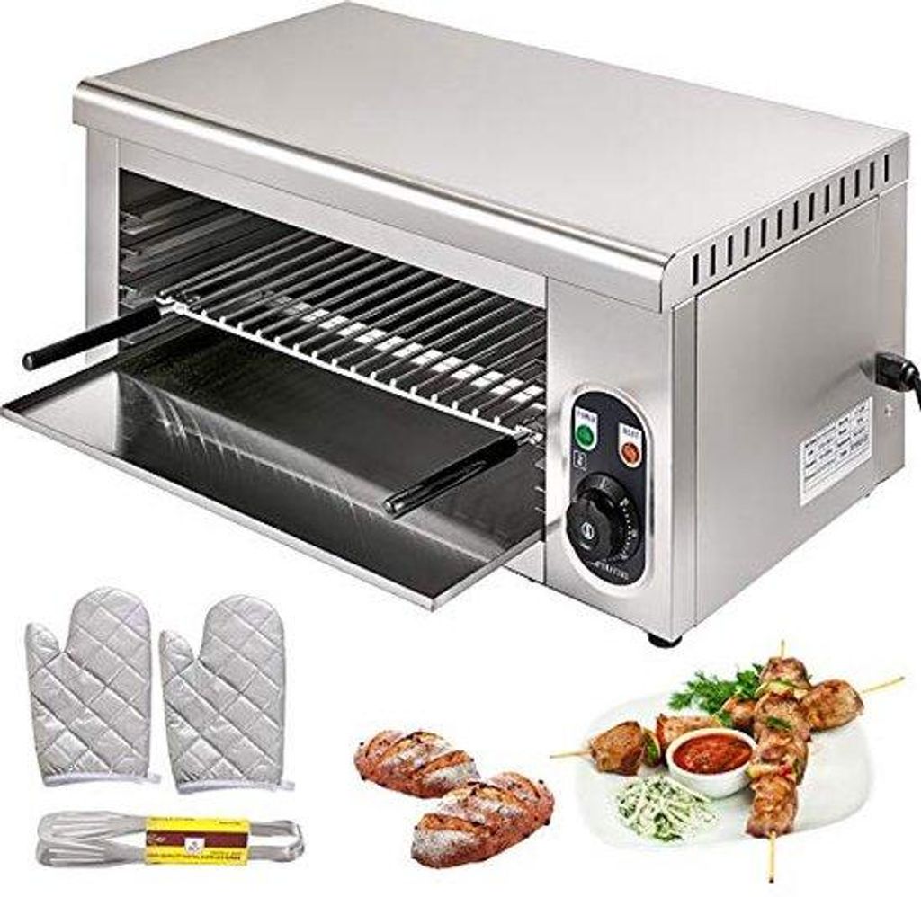 2000W Profi-Toaster Grill für Hamburger und Sandwiches