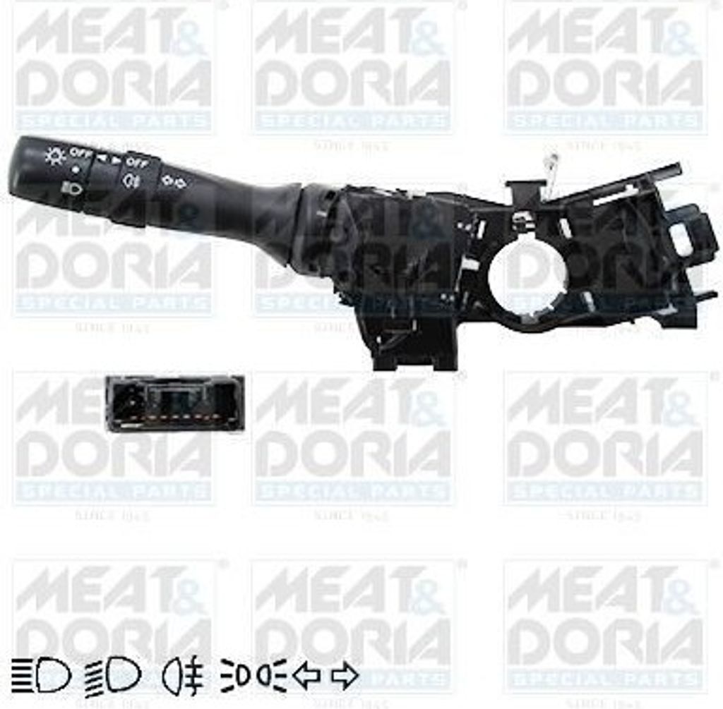MEAT & DORIA 231422 Lenkstockschalter Kombischalter für TOYOTA AYGO (WNB1, KGB1) passend für PEUGEOT 107 Schrägheck (PM, PN) für CITROËN C1 (P...