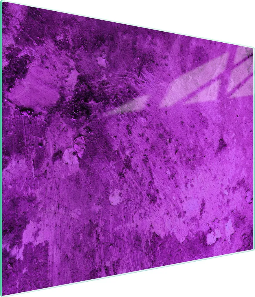 Tagliere Vetro Viola 52x30 cm - Design Moderno per Piani Cottura