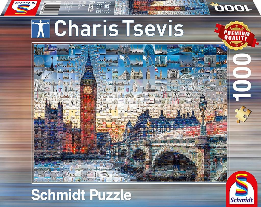 1000 Teile Schmidt Spiele Puzzle Charis Tsevis London 59579