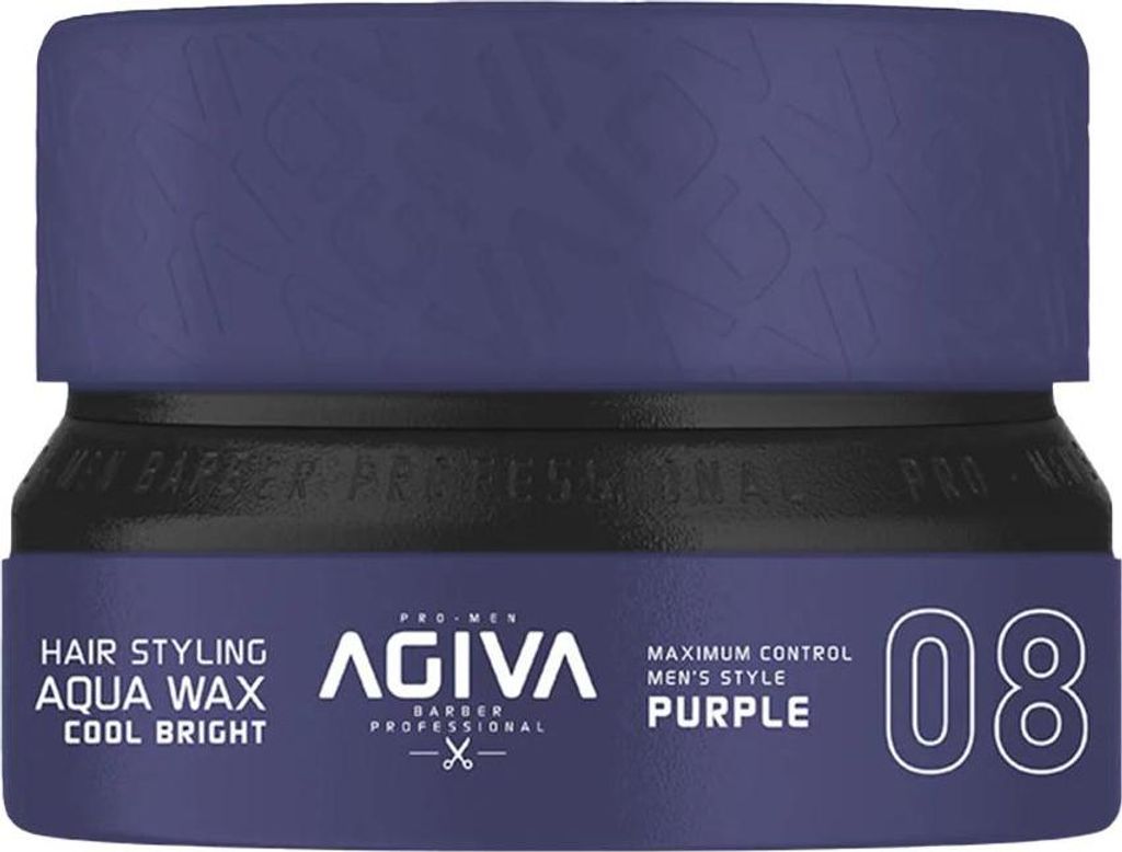 Agiva Styling Hair Wax Cool Bright - Purple 155 ml Produktbild 
