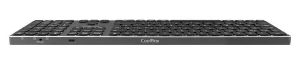 Clavier rétroéclairé silencieux CoolBox COO-TEW02-BKB multi-mode - 6