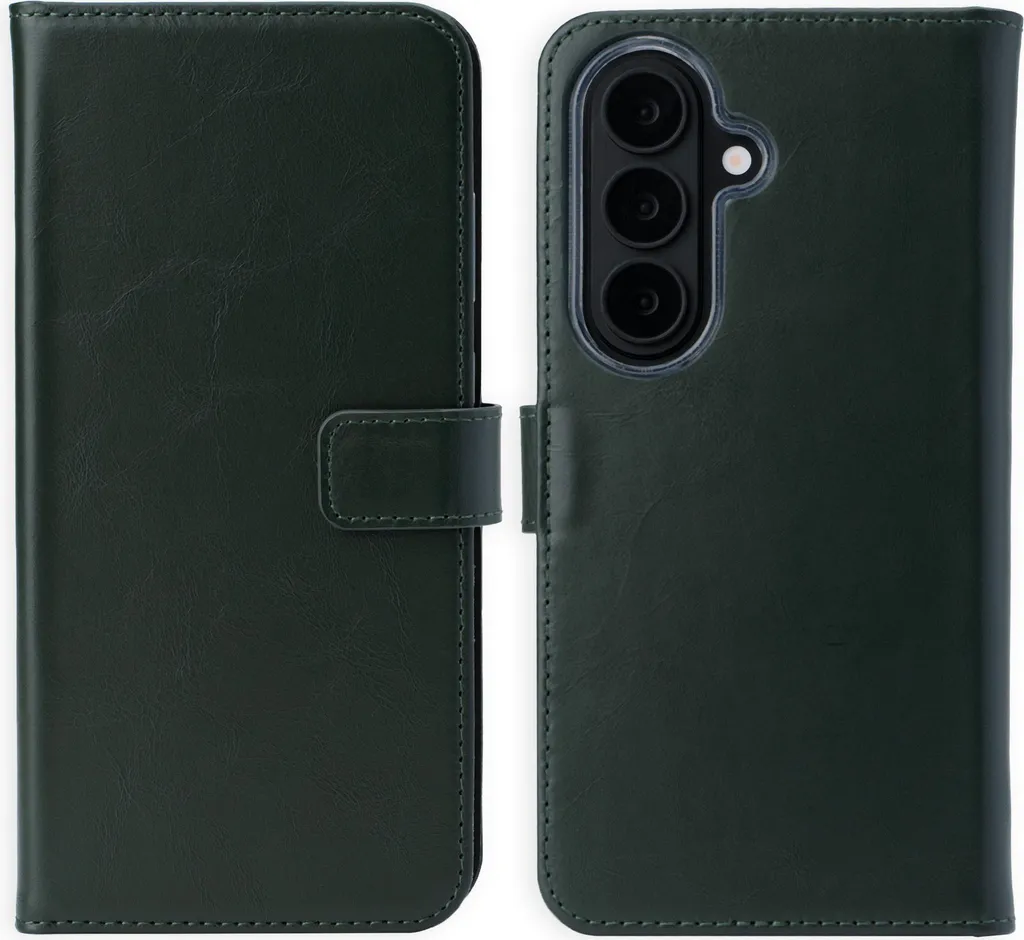 Cover Samsung S26 Plus Selencia in Pelle Verde: Protezione Business
