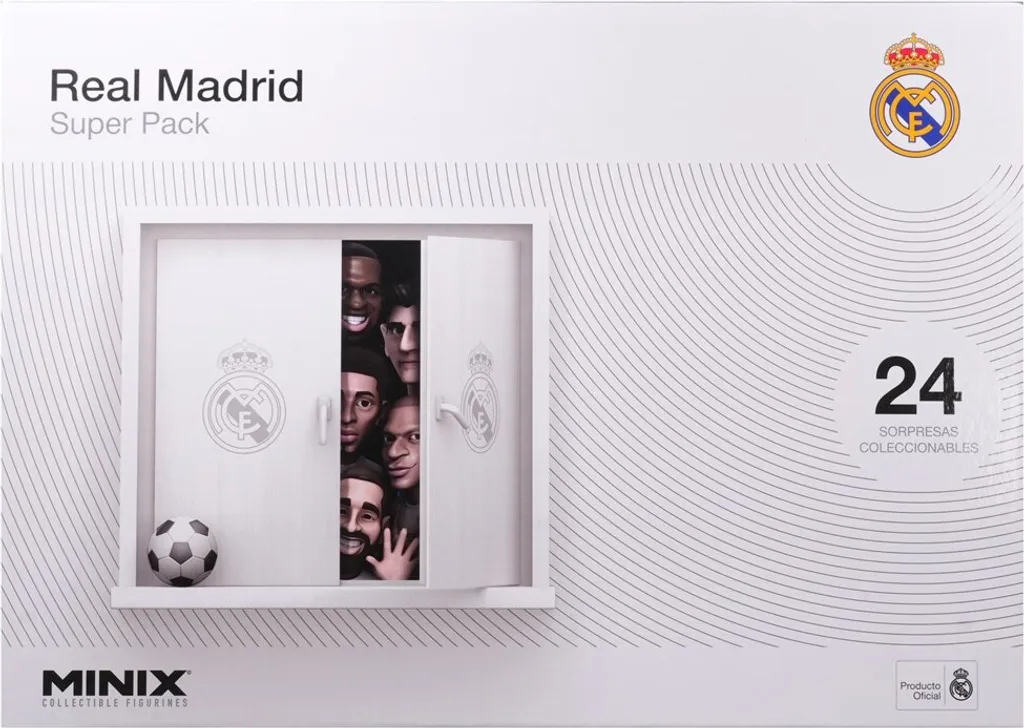 Calendrier de l'Avent Minix Real Madrid - Collection de Luxe Collector