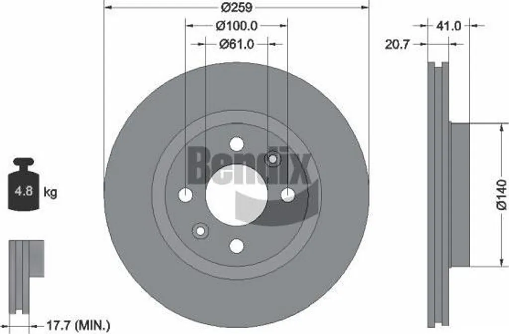 Disque de frein Bendix BDS1004 : fini les vibrations sur votre Twingo
