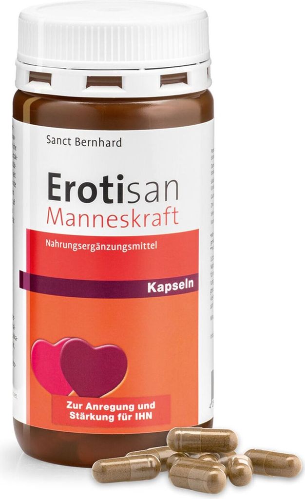 Sanct Bernhard Erotisan- Manneskraft- 120 Kapseln Produktbild 