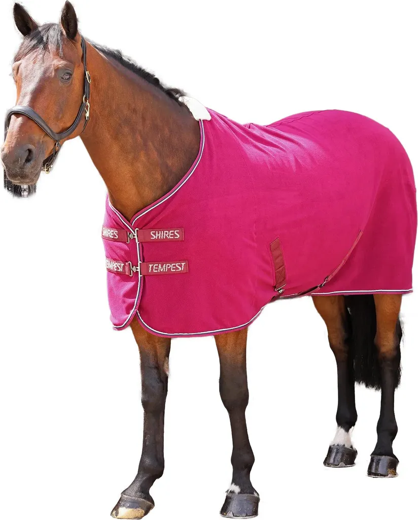 Coperta Pile Cavallo Tempest ER1031 Rosso Vino 5'6" 167,64 cm