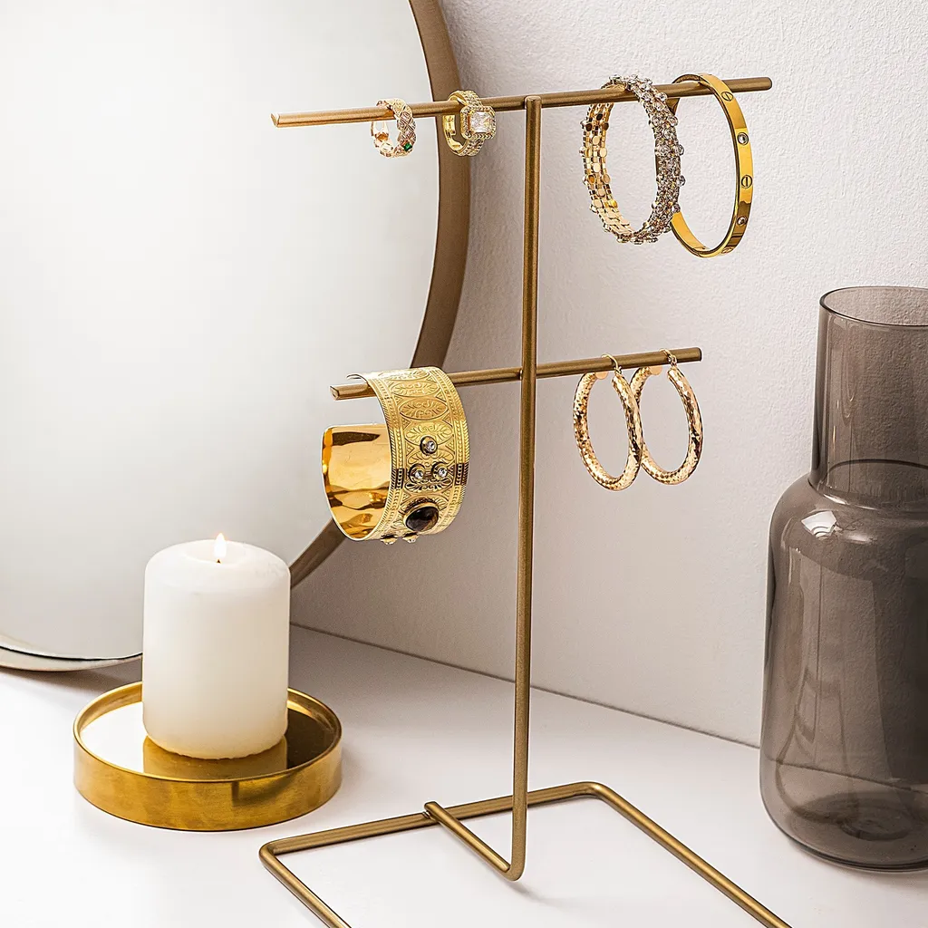 Portagioie Oro Metallo TK-004 Evila Originals - Ordine in Casa