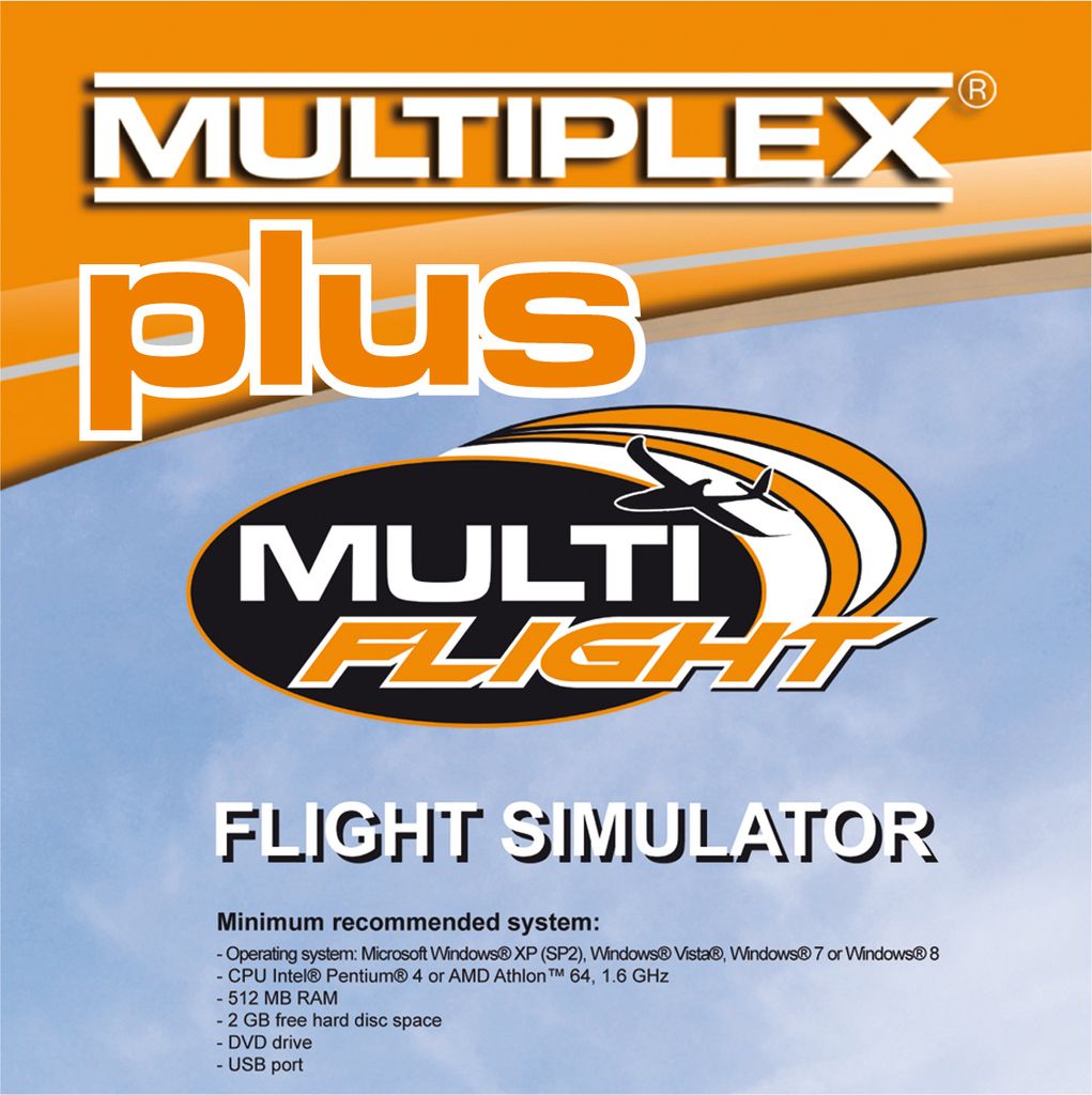 Multiplex CD Flug-Simulator MULTIflight PLUS