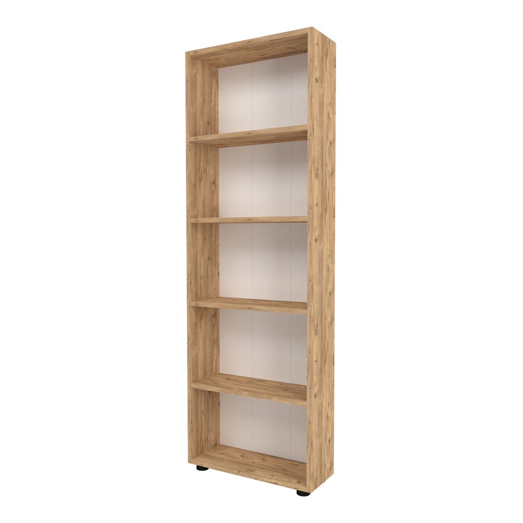 Bücherregal 'Vara' mit 5 Ablagen 172 x 55 x 20 cm Produktbild 