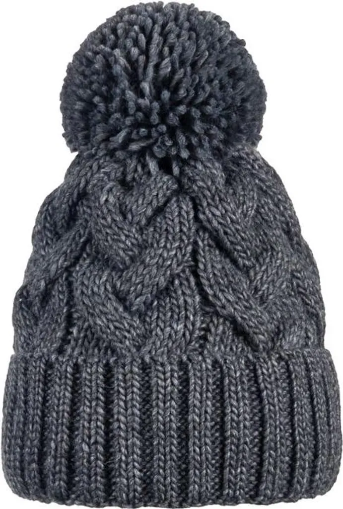 Idea Regalo Inverno: Set BRAID DARK GREY Sciarpa e Berretto - 2