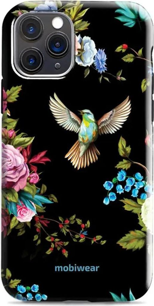 Handyhülle für iPhone 11 Pro Max, Mobiwear Elite Pro, Nachtkolibri