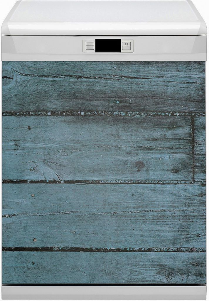 Geschirrspüle Magnet für Spülmaschine Magnetmatte Küche Magnete Dekorative 60x70 cm - Blaue Boards
