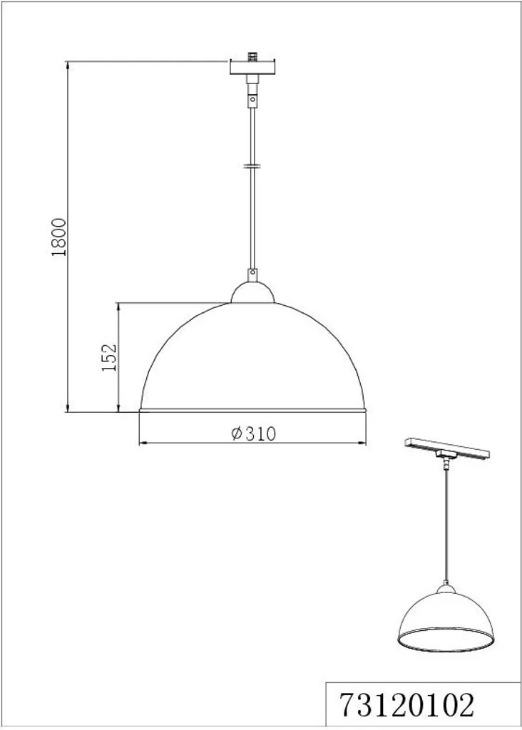 Lampe Suspendue E27 Jimmy DUOline Noir Or avec Réflecteur Chaud - 3