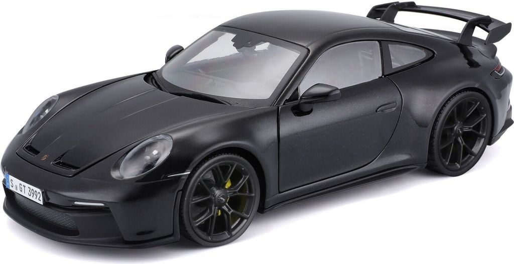Maisto 36458BKS Porsche 911 GT3 2023 schwarz mit Streifen Produktbild 3
