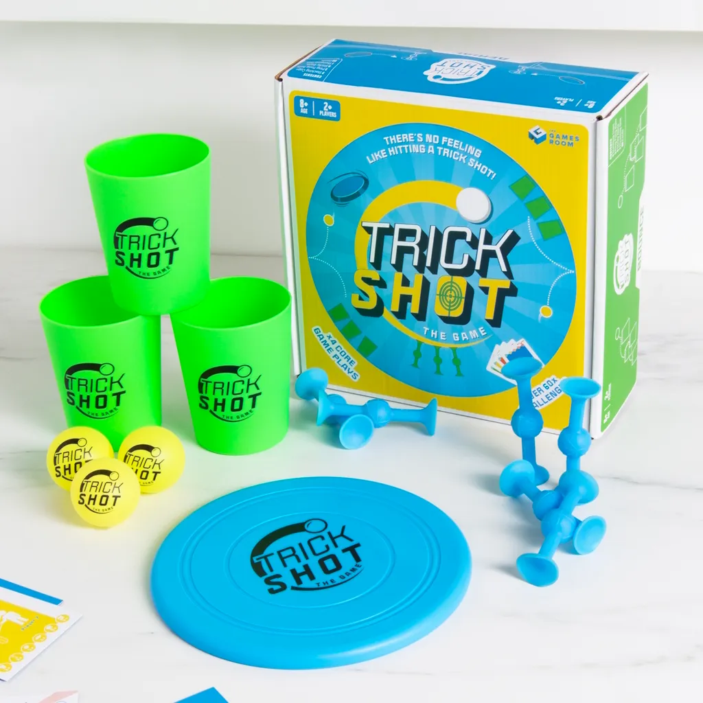 Trick Shot Jeu de Table Interactif 60 Niveaux de Difficulté Inclus - 6