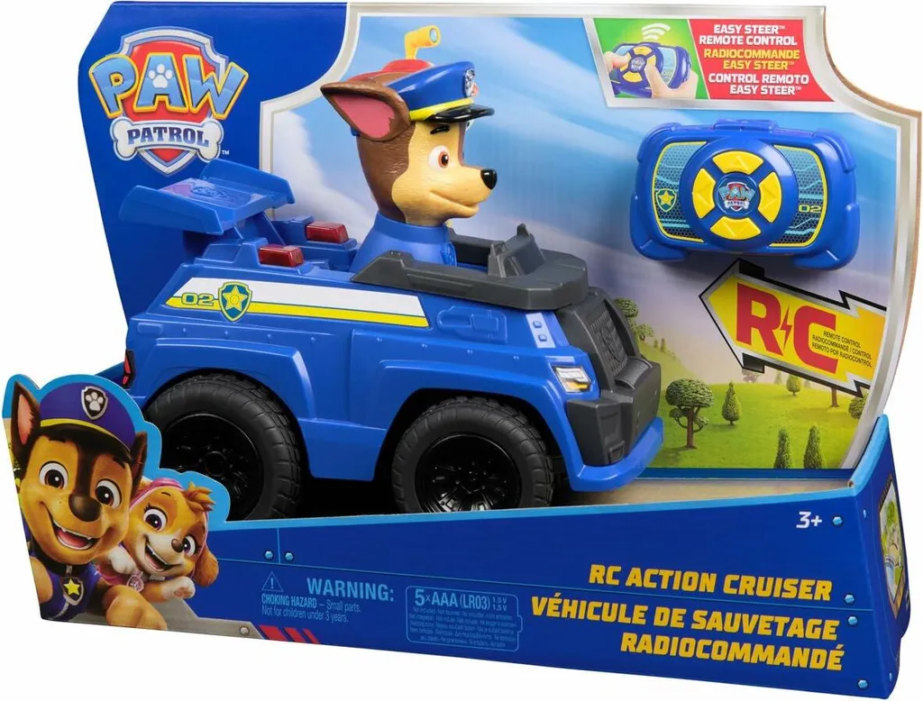 Voiture Télécommandée Spin Master Bleu - Robuste et Facile à Piloter Enfant
