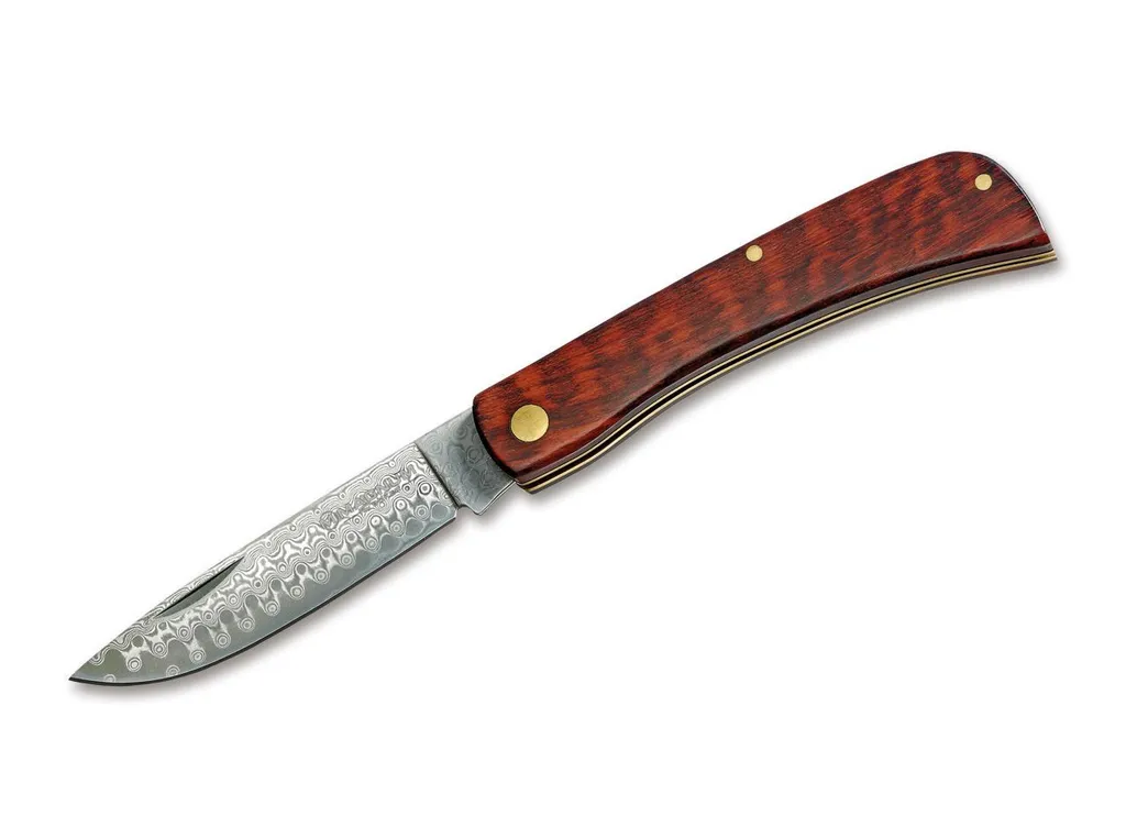 Tranchant durable avec le couteau Magnum Snake Rangebuster Damas pro