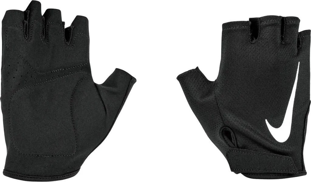 Gants de Fitness Femme Nike W Gym Essential Noir Blanc S pour Entraînement