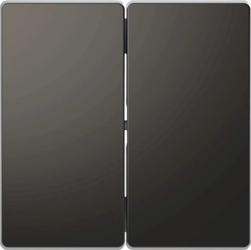 Commande Éclairage Double Merten Anthracite pour Salon et Chambre