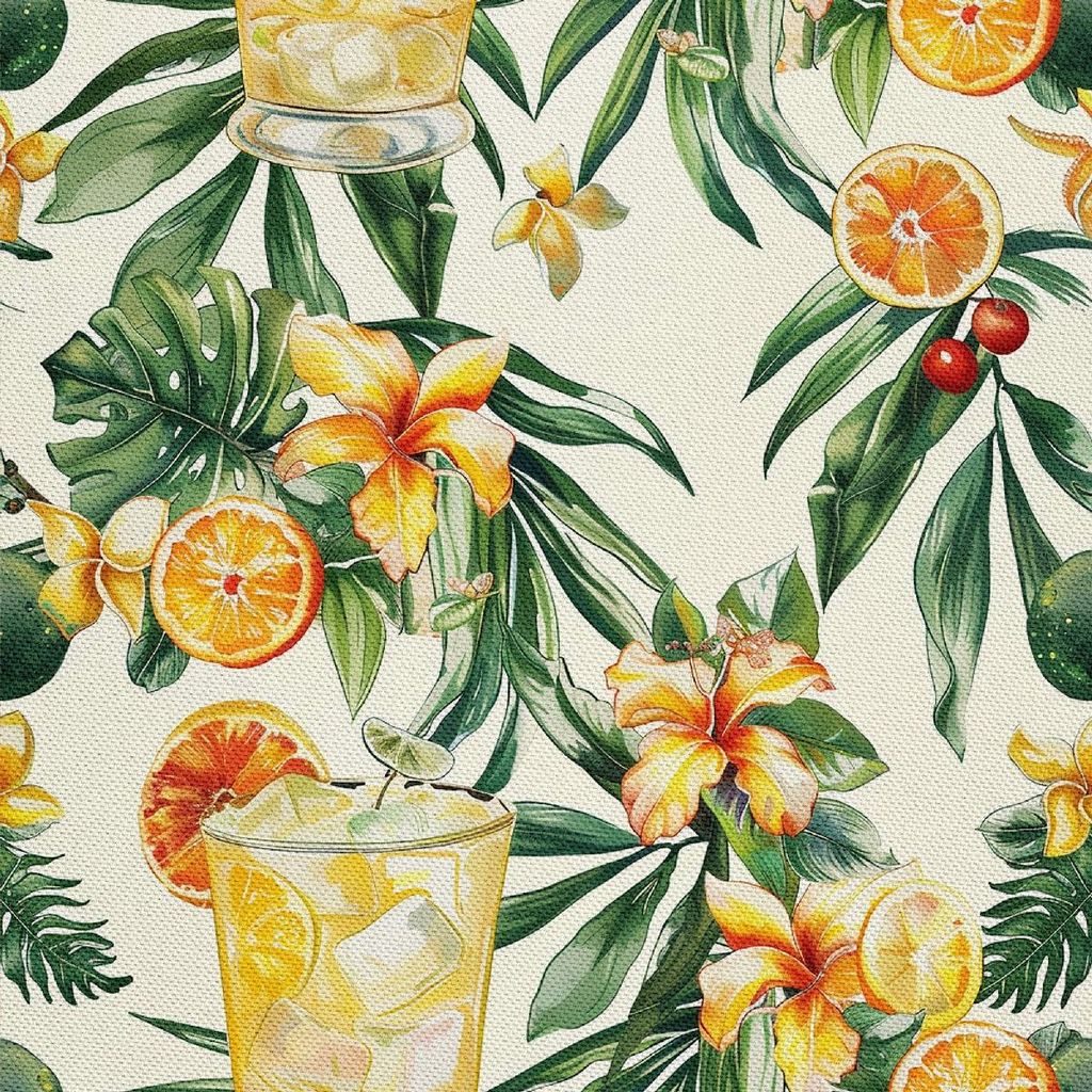 OUTDOOR DEKOSTOFFE OXFORD - Motiv Cocktail | DX8836