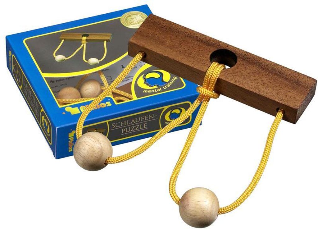 Philos 6100 - Schlaufenpuzzle, Seilpuzzle, Knobelspiel
