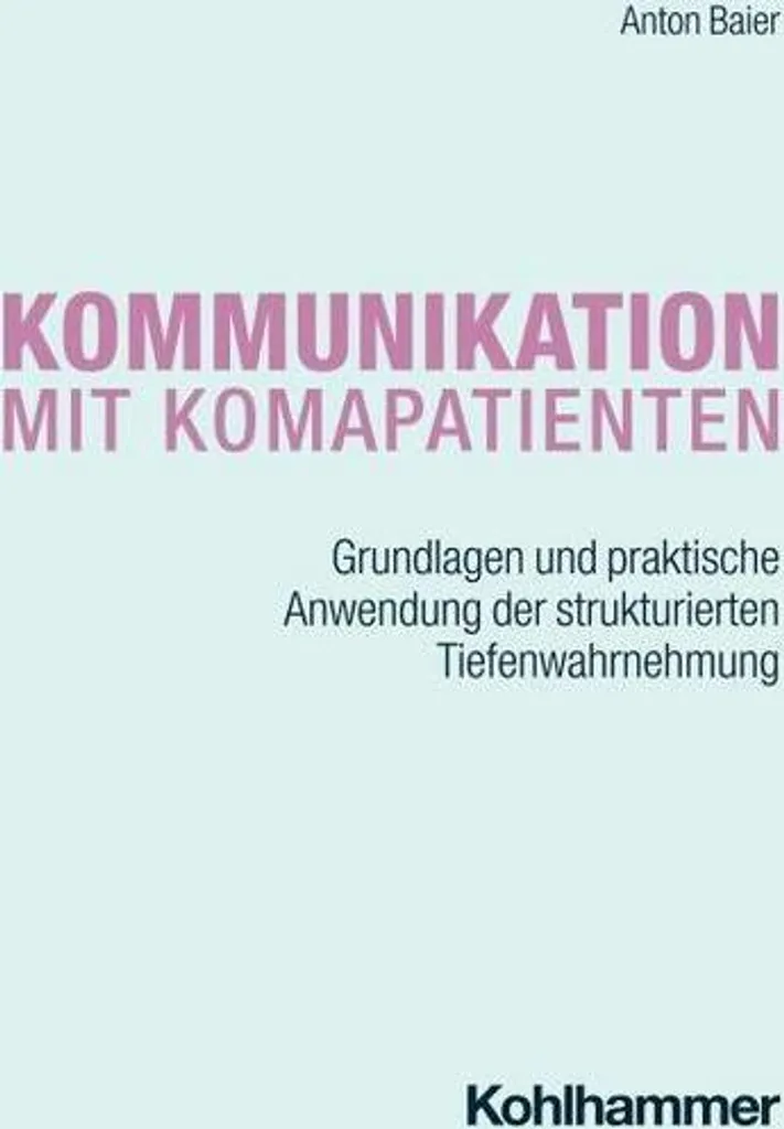 Livre de communication patient coma pour personnel de santé et familles
