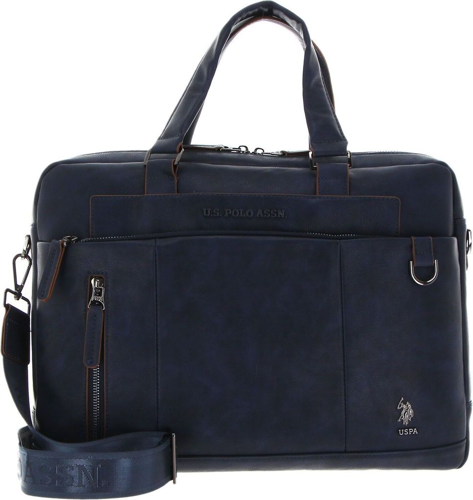 U.S. POLO ASSN. Businesstasche Laptoptasche mit Laptopfach Cambridge Business Bag Navy blau